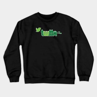 Original Twitter Logo with Bird Crewneck Sweatshirt